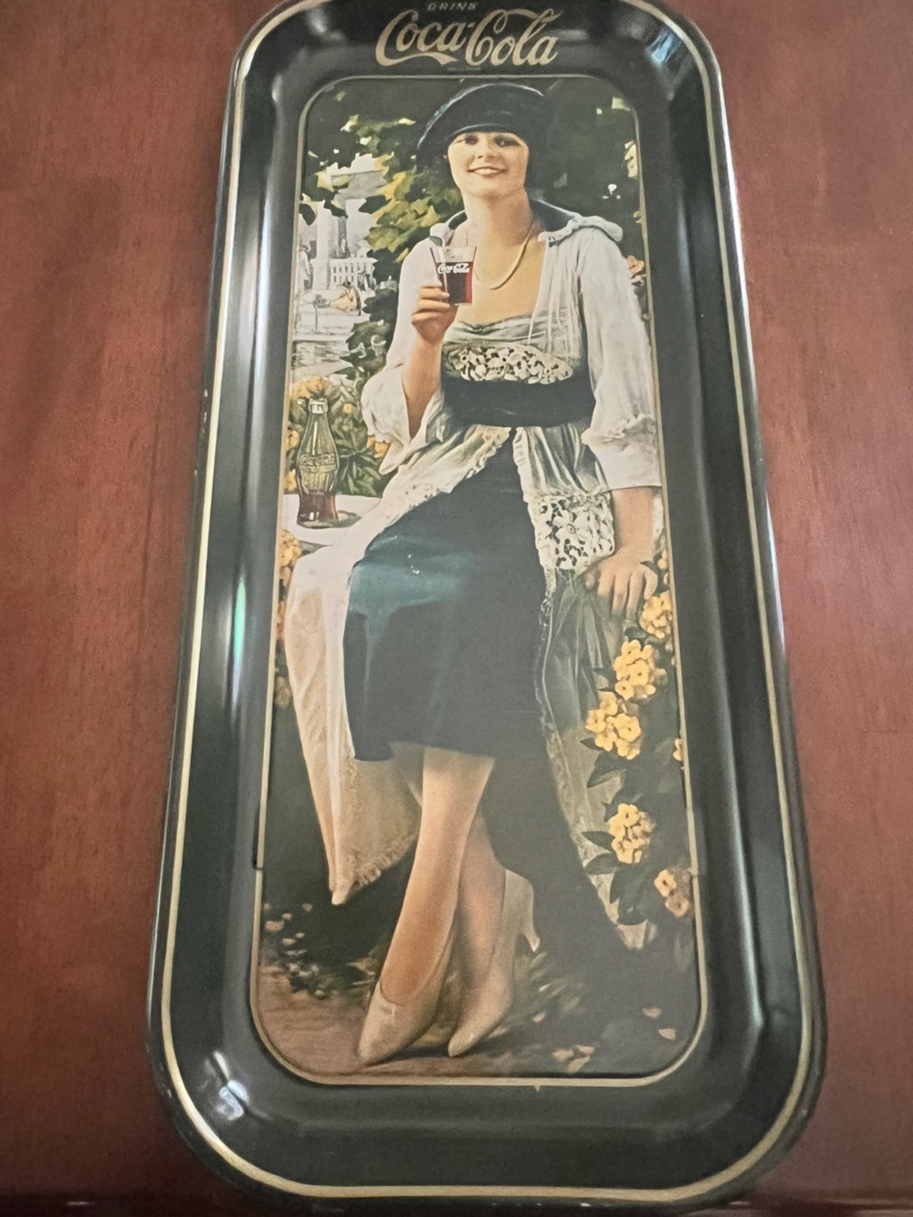 Vintage 1970’s Reproduction Coca Cola Serving Tray